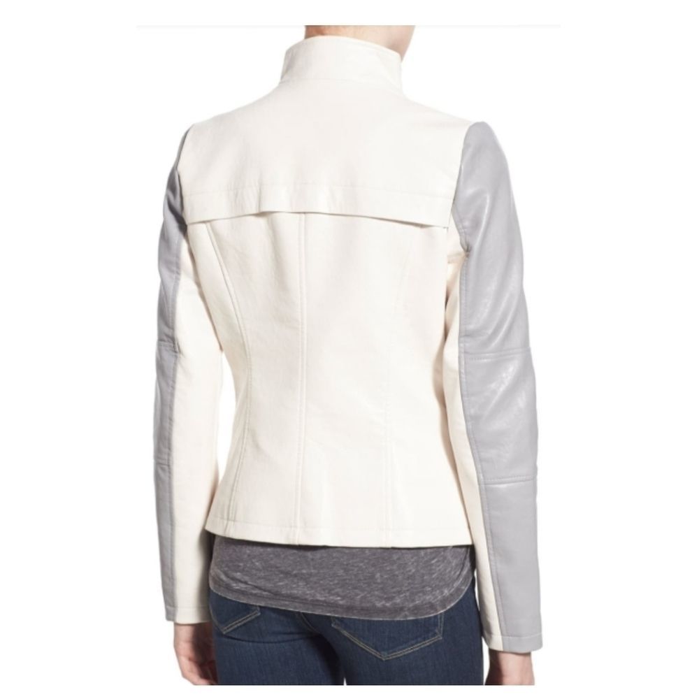 GUESS FAUX LEATHER MOTO - Picture 4 of 12